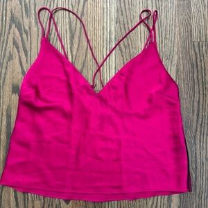 Victoria’s Secret pink satin cami size small